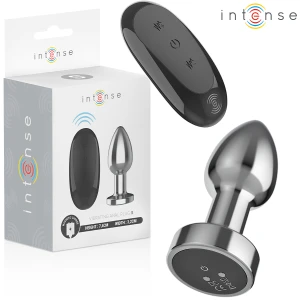INTENSE - PLUG ANAL 10 VIBRATIONS MÃTAL AVEC TÃLÃCOMMANDE S
